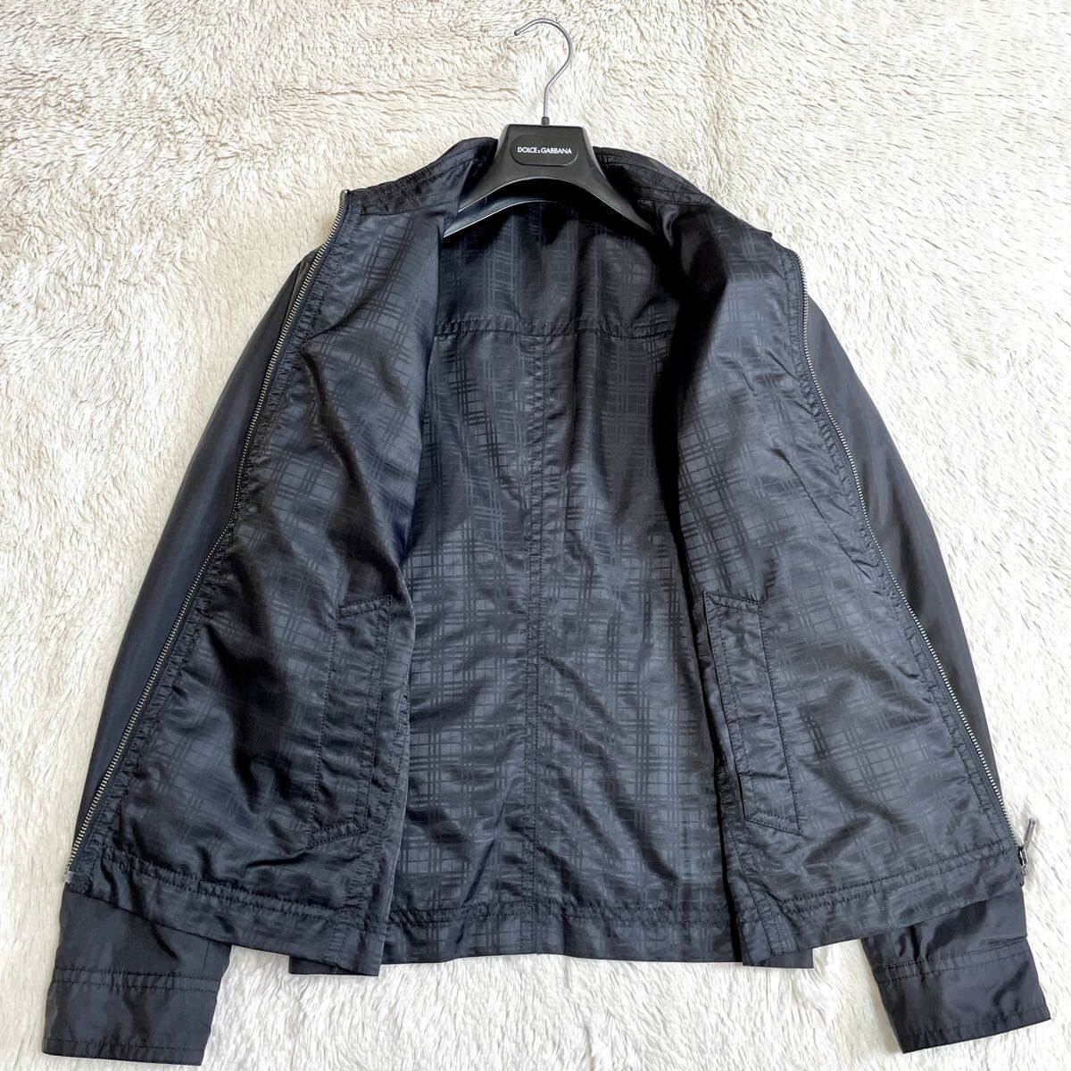 極美品 バーバリーブラックレーベル リバーシブル 黒 比翼 極美品 バーバリーブラックレーベル リバーシブル 黒 比翼