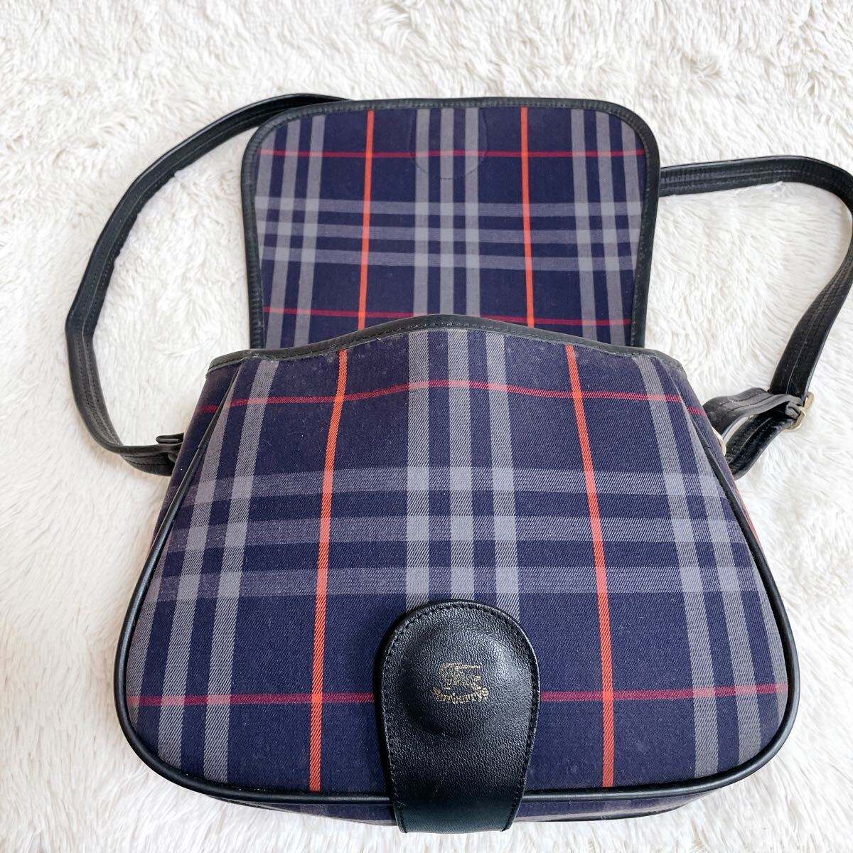 新到着 美品 BURBERRY フラップ ノバチェック ショルダーバッグ レザー ホース バーバリー クロスボディ 斜め掛け キャンバス バッグ