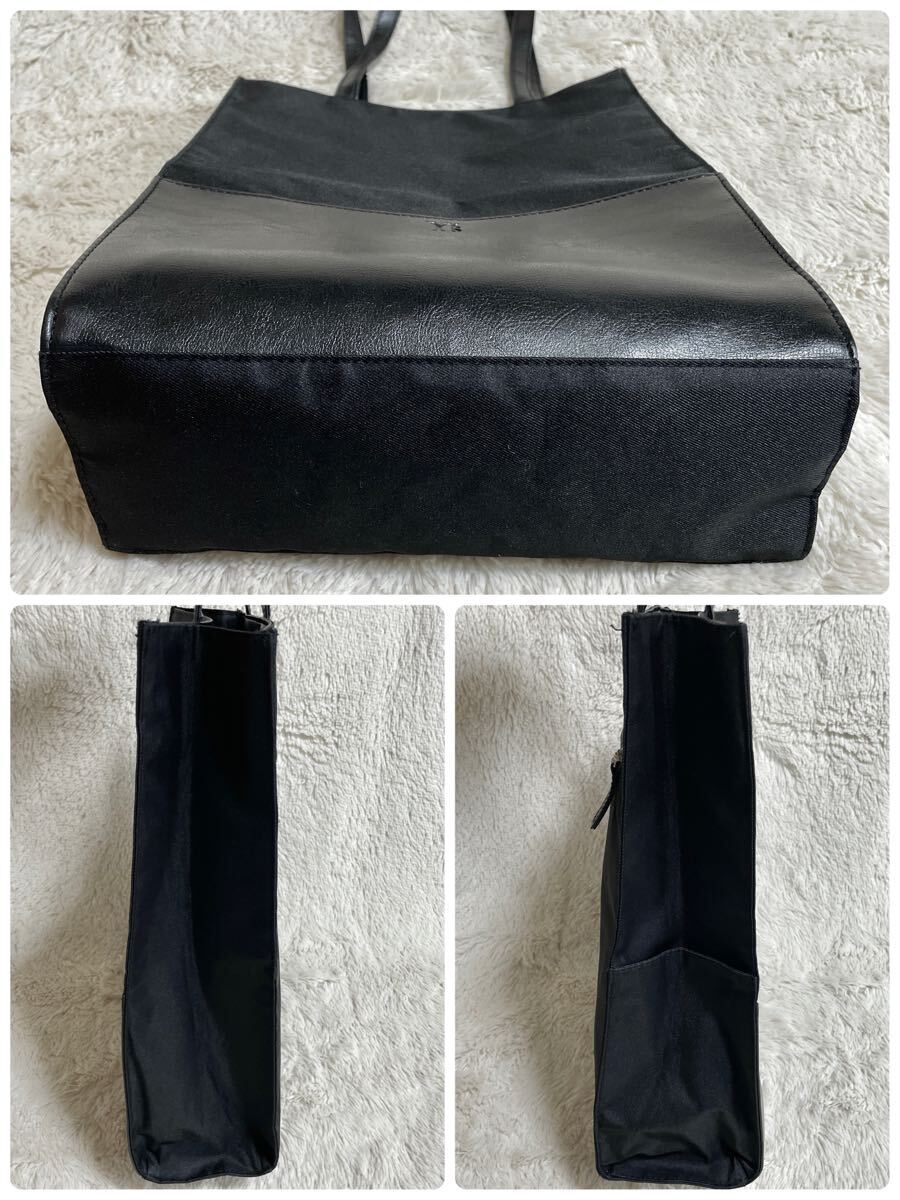 極美品 ヨウジヤマモト Y's レザー 切り替え トートバッグ