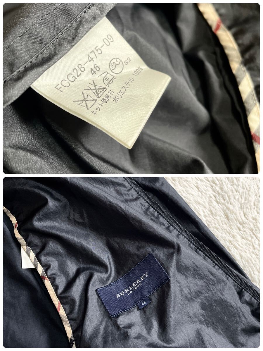 極美品 大きいサイズ BURBERRY ホースロゴ 刺繍 ナイロン 極美品 大きいサイズ BURBERRY ホースロゴ 刺繍 ナイロン