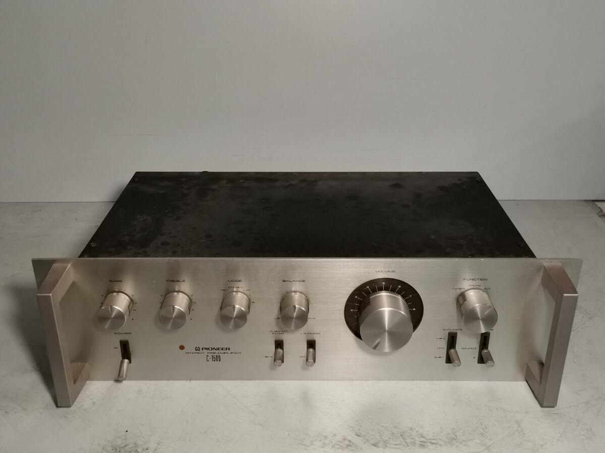 パイオニアM-1500/ C-1500パワーアンプ ジャンク Yahoo!オークション - PIONEER C-1500 パワーアンプ ジャンク 音