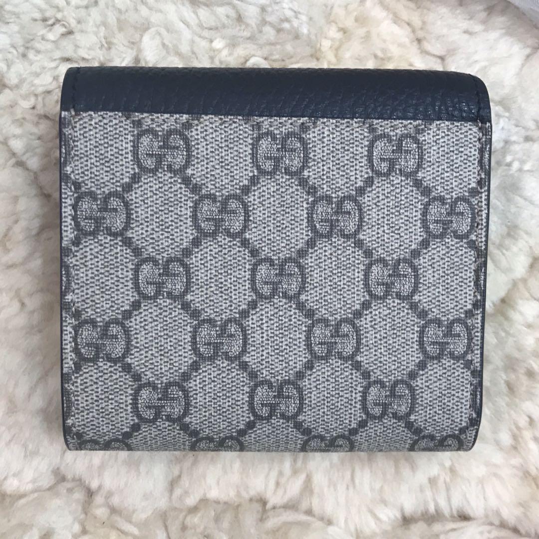美品 GUCCI ダブルG バイカラー ミディアムウォレット 二つ折り 美品 GUCCI ダブルG バイカラー ミディアムウォレット 二つ折り