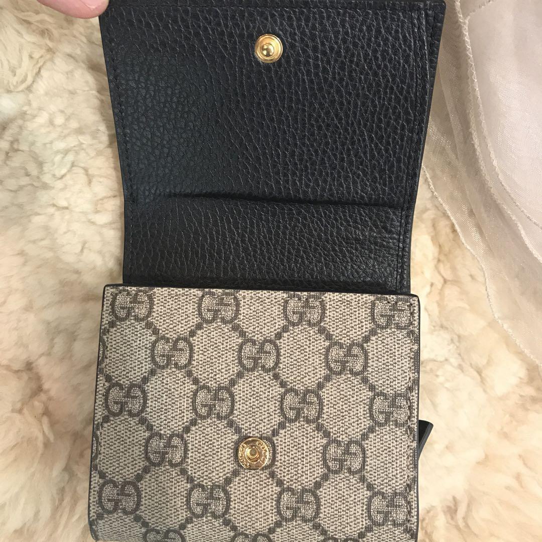 美品 GUCCI ダブルG バイカラー ミディアムウォレット 二つ折り 美品 GUCCI ダブルG バイカラー ミディアムウォレット 二つ折り