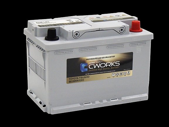 ☆CWORKS輸入車AGMバッテリー☆シトロエン C5 3.0i ABA-X3XFU用 送料無料 個人宅配送可能