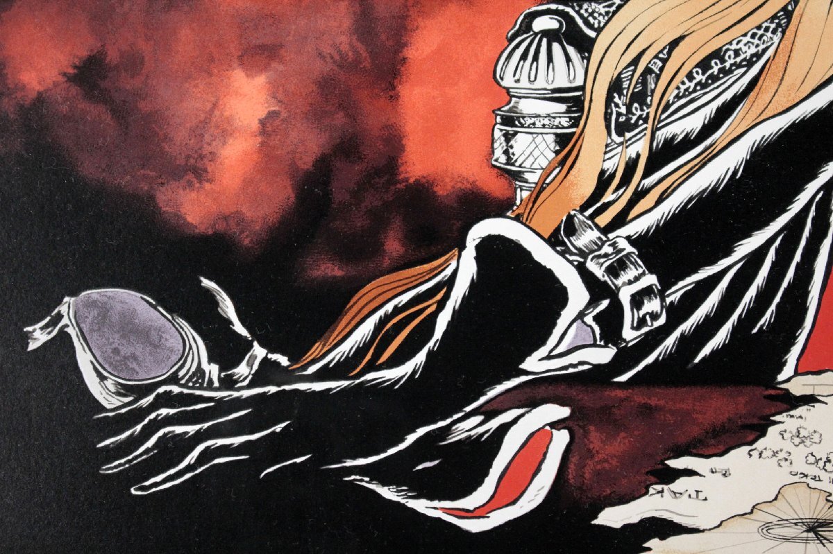 松本零士 「永遠のエメラルダス」 シルクスクリーン 版画 絵画