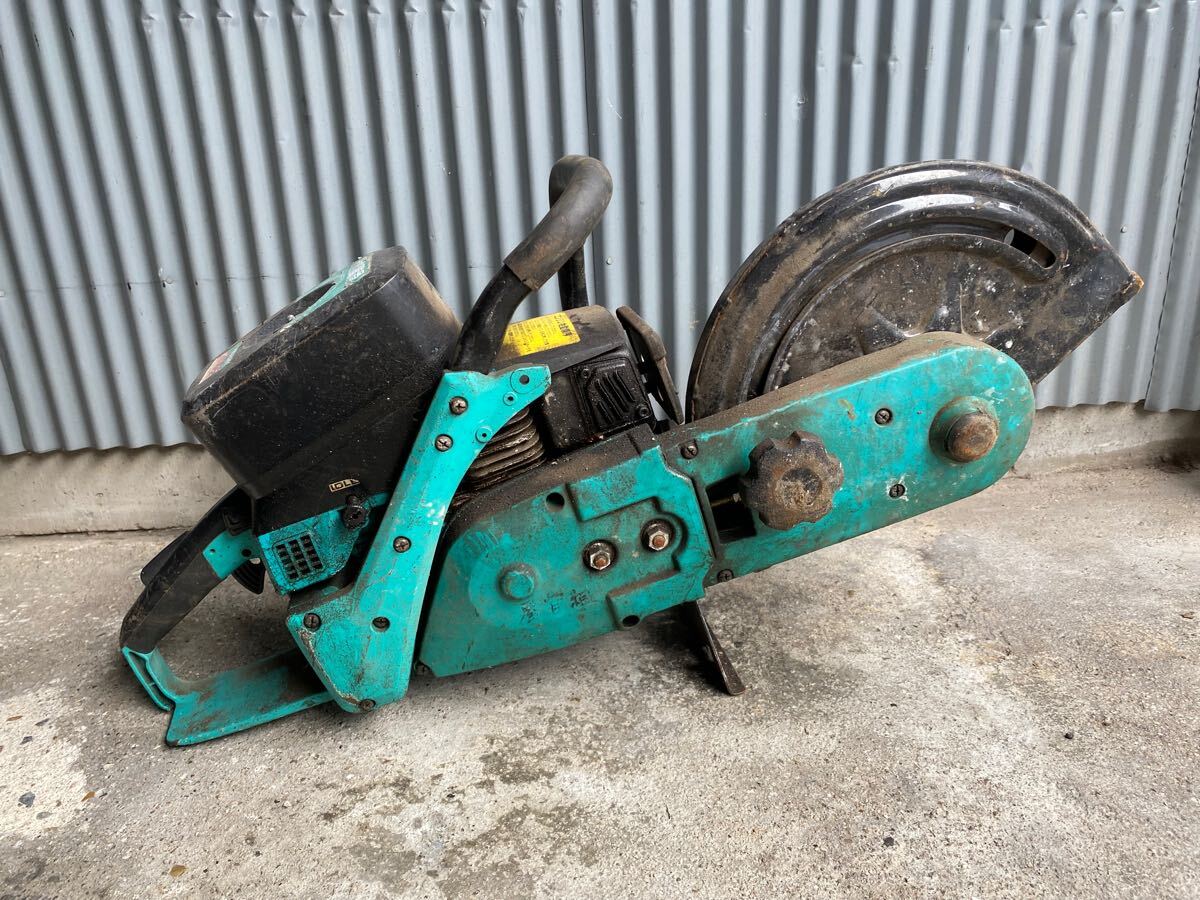 C4DP-101710 ★★HITACHI 日立工機　エンジンカッター305mm　CM12E★　圧縮有り　動作未確認　ジャンク
