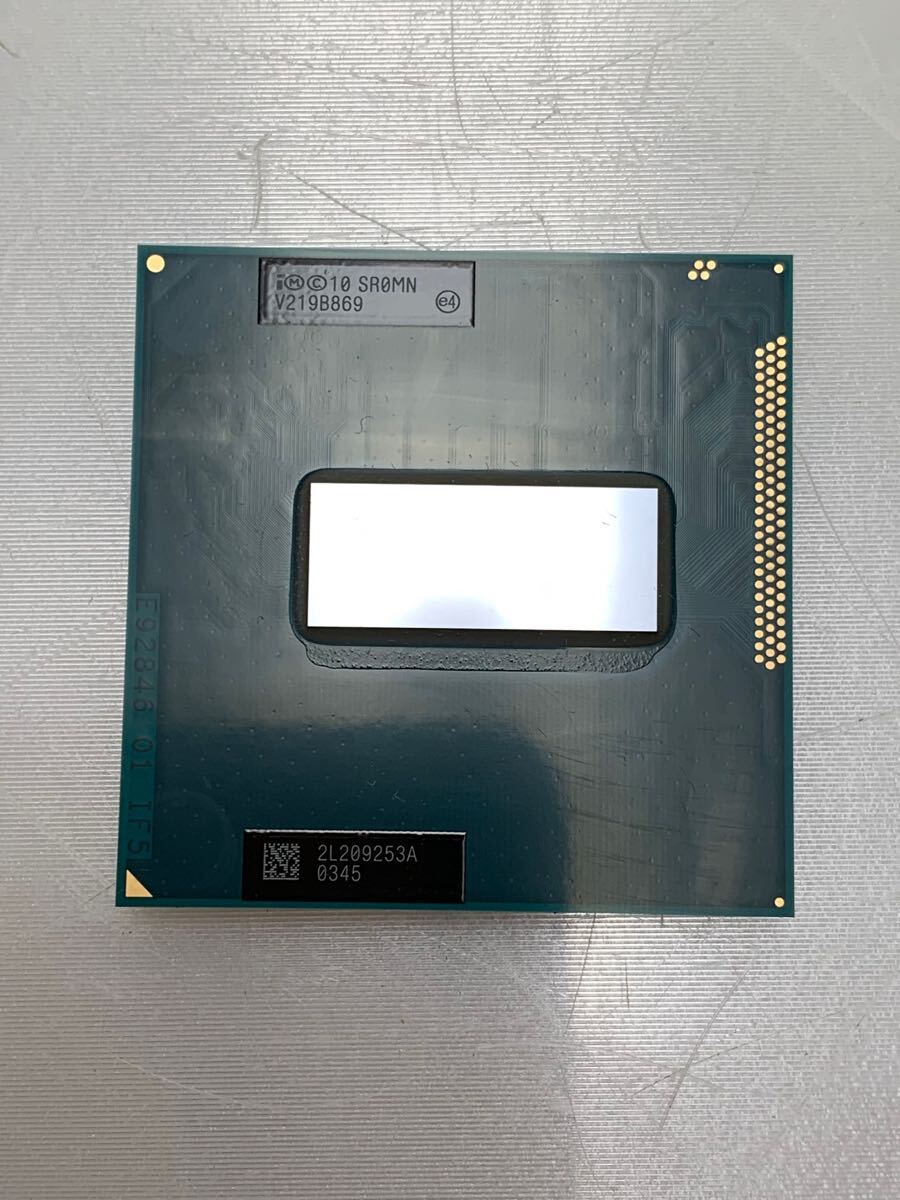 CC1-100310 CPU Intel Core i7-3610QM SR0MN 動作品ノートパソコン用 CC1-100310 CPU Intel Core i7-3610QM SR0MN 動作品ノートパソコン用