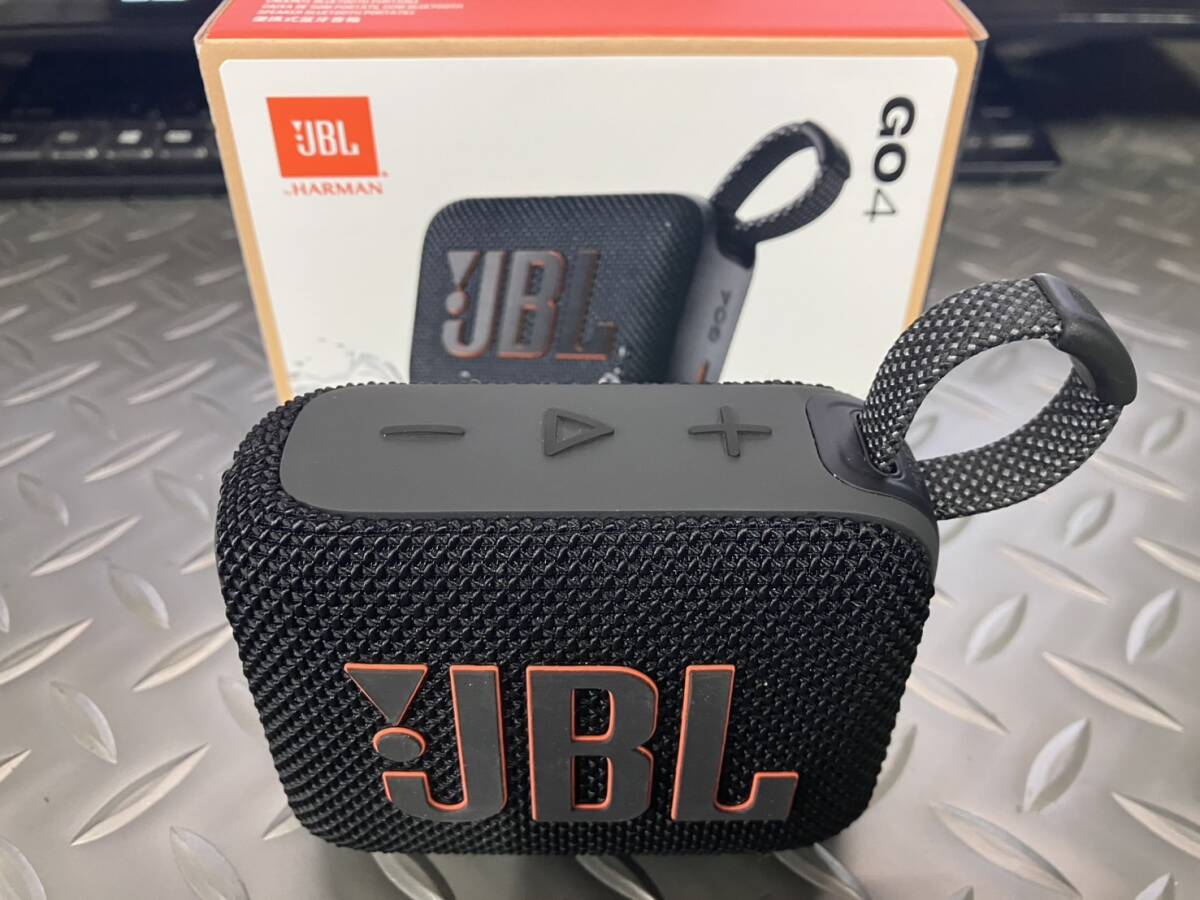JBL Bluetoothスピーカー GO4 ブラック ポータブル Bluetoothスピーカー 使用2時間