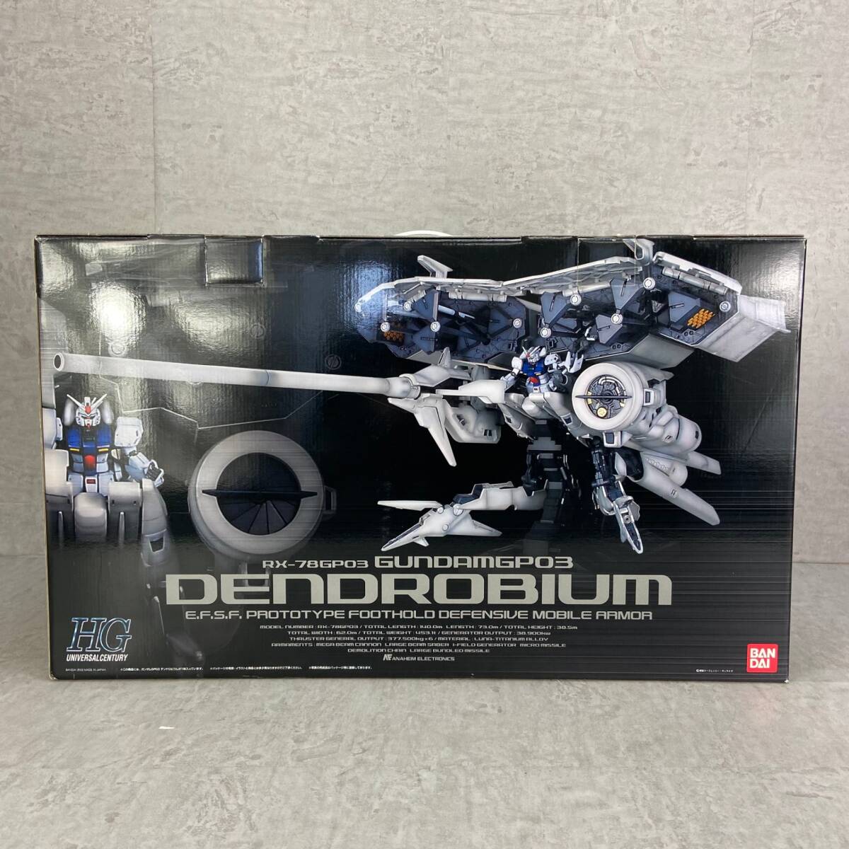 BANDAI バンダイ RX-78GP03 ガンダムGP03 デンドロビウム BANDAI バンダイ RX-78GP03 ガンダムGP03 デンドロビウム