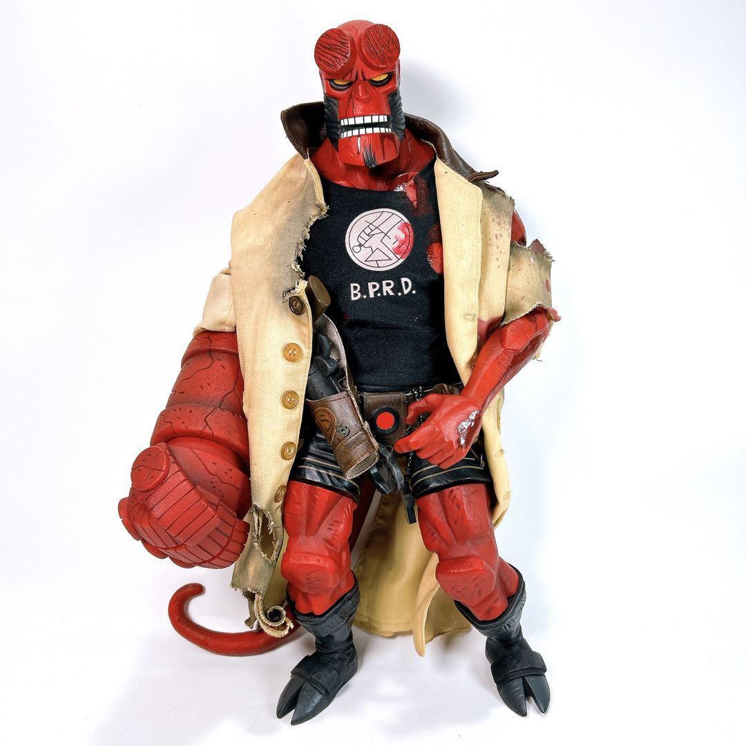 希少】メズコ ヘルボーイ バトルダメージ限定版 MEZCO HELL BOY 希少】メズコ ヘルボーイ バトルダメージ限定版 MEZCO HELL BOY