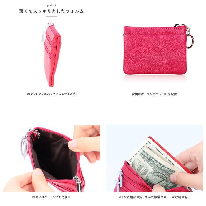 * navy * purse Mini pmymini002 Mini purse original leather change purse . coin case purse rhinoceros f card-case card inserting multifunction key case cow leather 