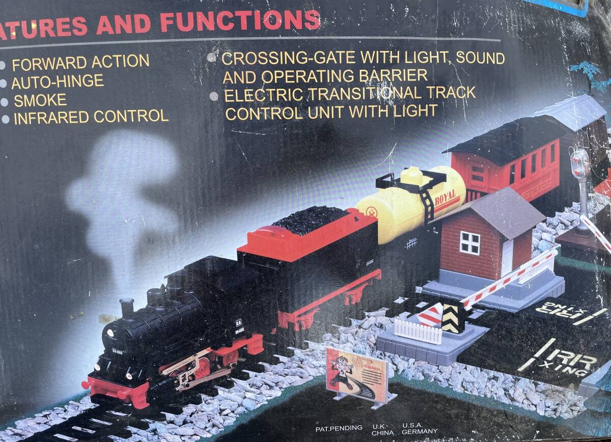 モリガング　赤外線コントロール  EXPRESS(ロイヤルエクスプレス)　機関車　　おもちゃ ジャンク品　※