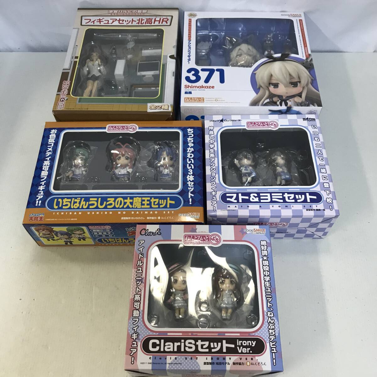41　ジャンク品 訳アリ品 ねんどろいど ねんどろいどぷち 島風 マト＆ヨミセット 他 フィギュア まとめ 中古品 (140)