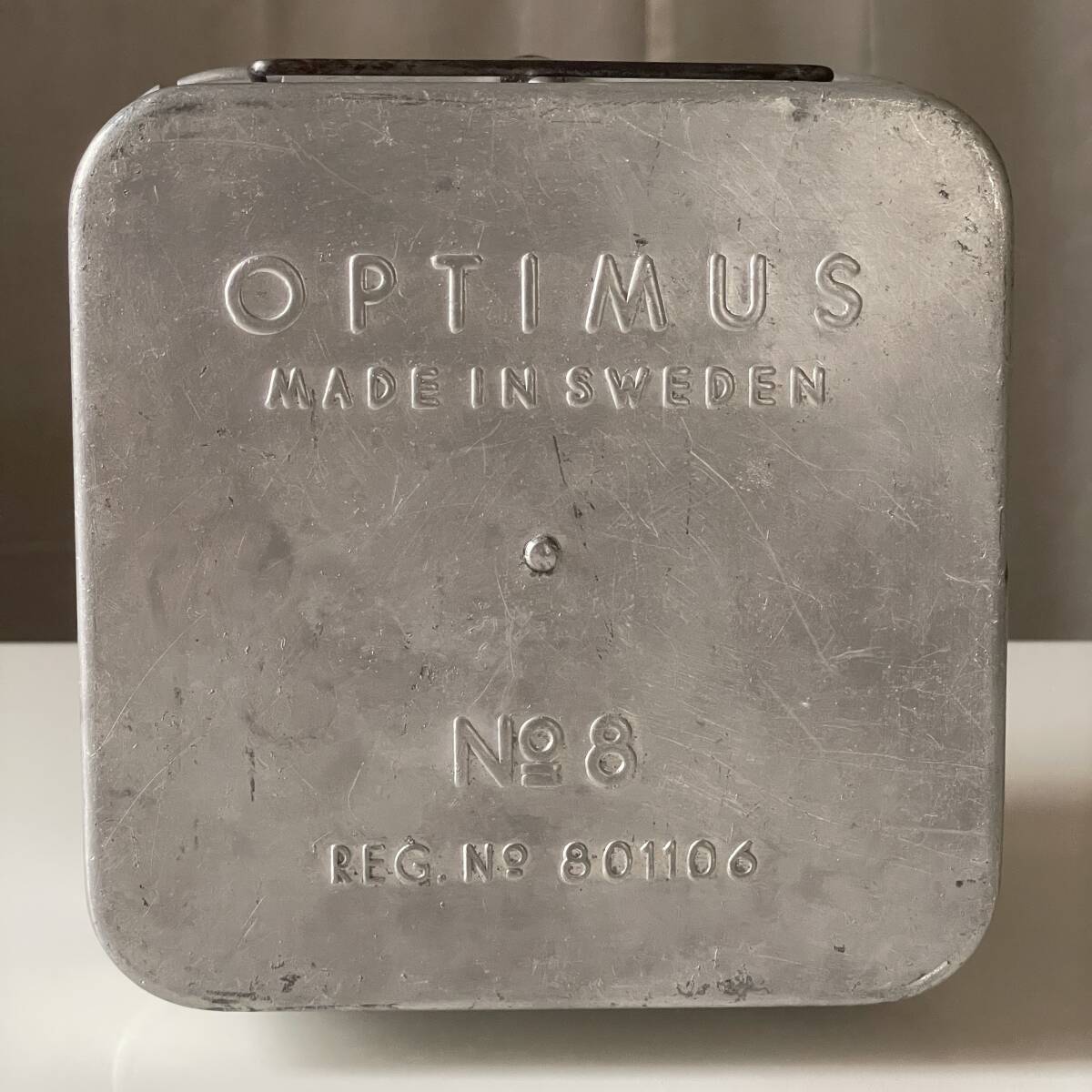 超希少】OPTIMUS オプティマス No 8 アルミケース ストーブ 箱 超希少】OPTIMUS オプティマス No 8 アルミケース ストーブ 箱