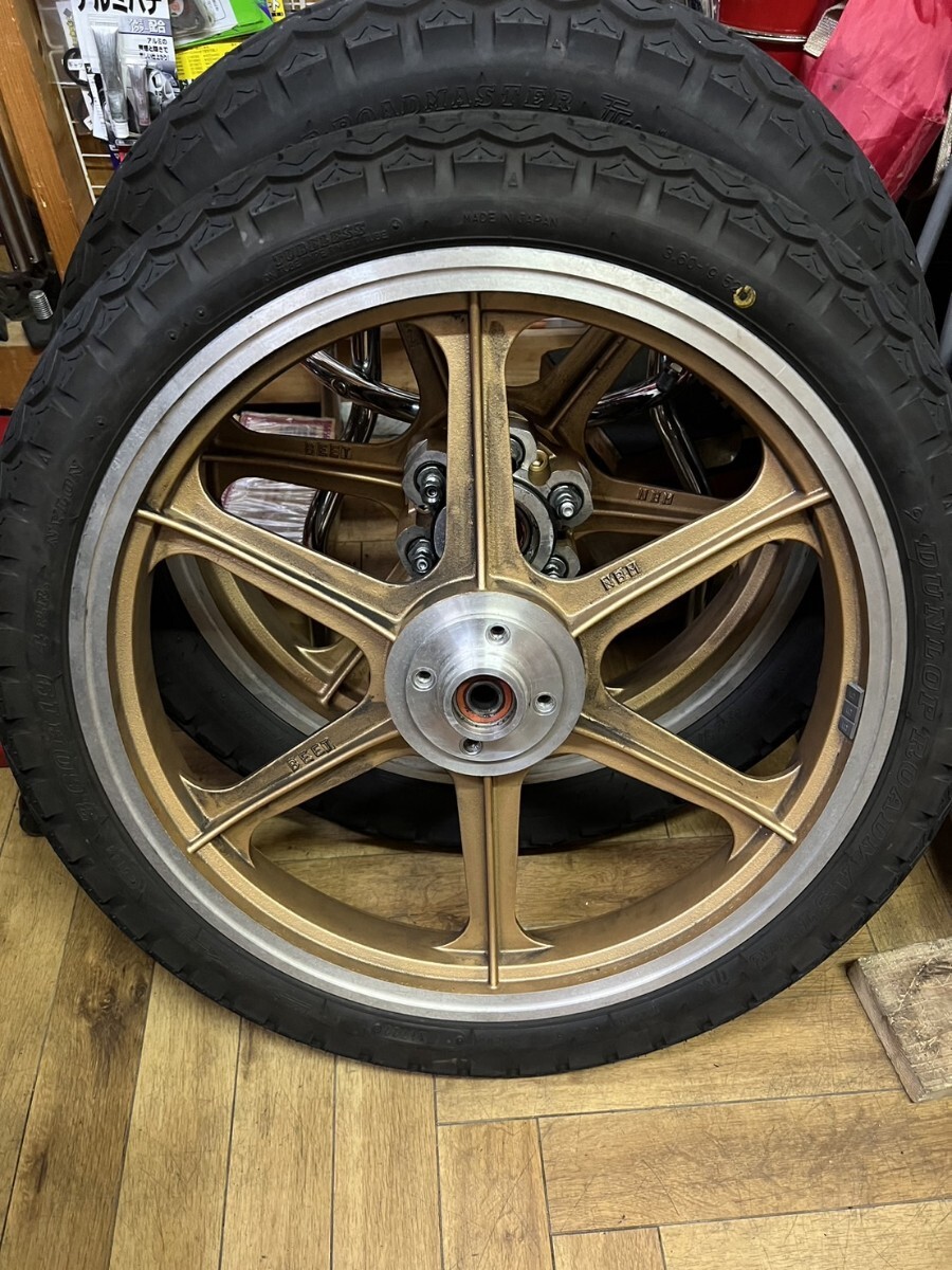 z750d1 kz1000 beetキャストホイール 4穴トリプルディスク 当時 z750d1 kz1000 beetキャストホイール 4穴トリプルディスク 当時