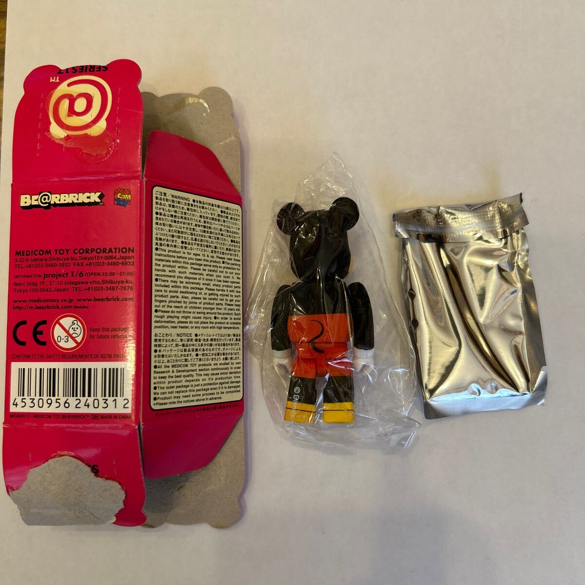 BE@RBRICK SERIES17 Mickey Mouse ミッキーマウス ANIMAL BE@RBRICK SERIES17 Mickey Mouse ミッキーマウス ANIMAL