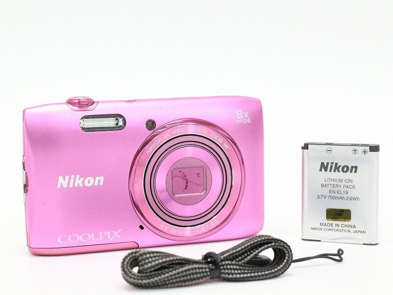 ●○Nikon COOLPIX S3600 コンパクトデジタルカメラ ニコン○●027487003○●