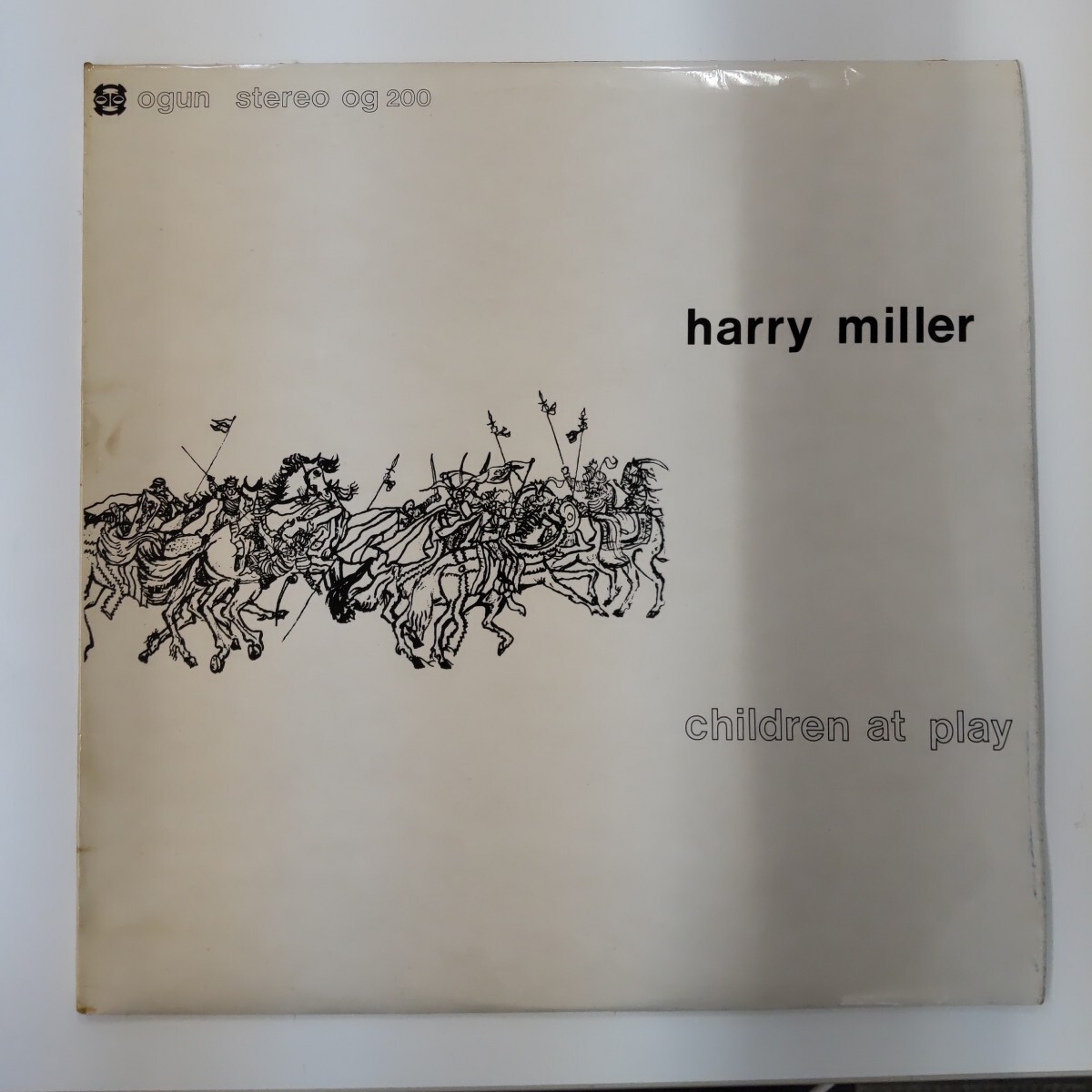 f025 Harry Miller ハリー・ミラー Children At Play LP レコード