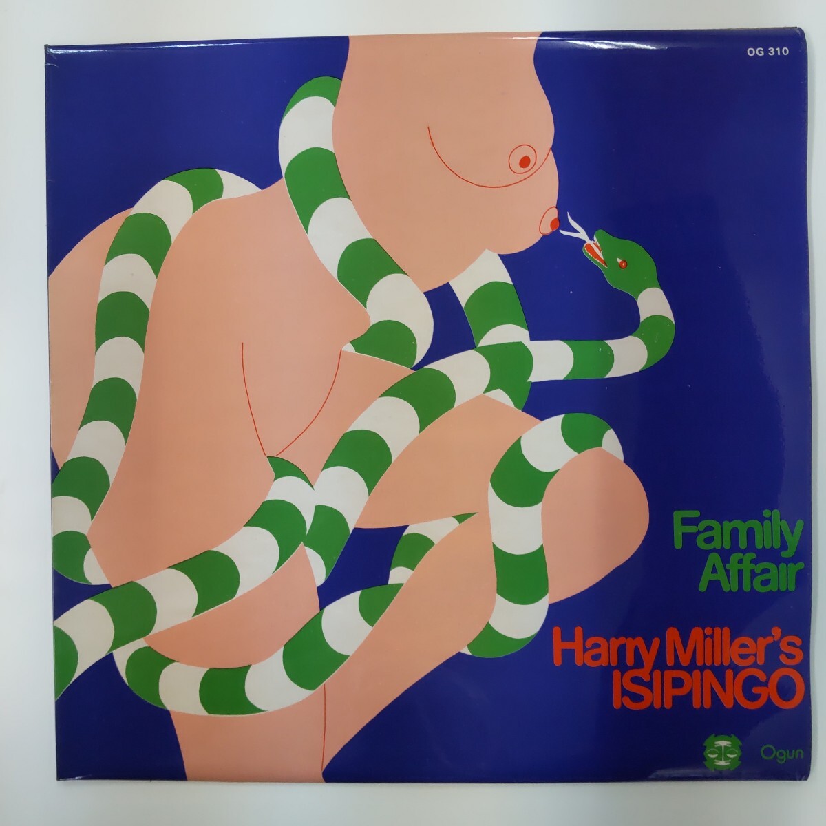 f026 Harry Miller's Isipingo ハリー・ミラー Family Affair LP レコード