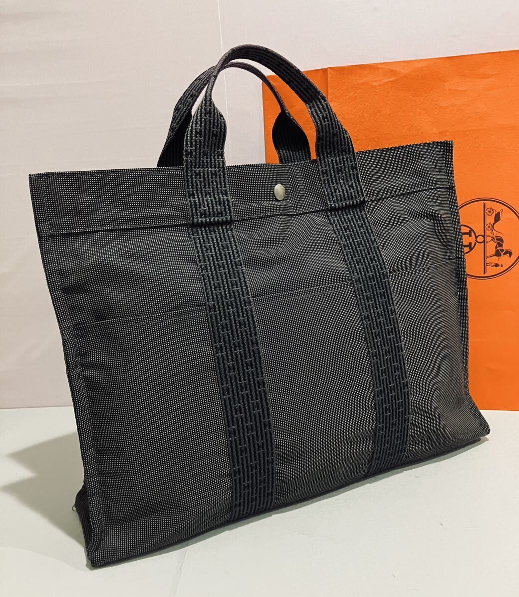 HERMES エルメス トートバッグ グレー - 4500325L0007 Yahoo!オークション - HERMES 超美品 バッグ グレー バッグ