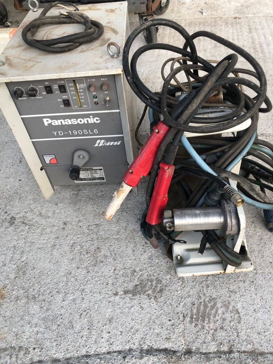 Yahoo!オークション - パナソニック YD-190SL6 半自動溶接機 三 Yahoo!オークション - パナソニック YD-190SL6 半自動溶接機 三
