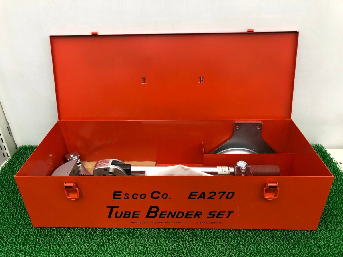 【送料着払い（有料）】【中古品】★エスコ ESCO ラチェット式チューブベンダー EA270　●　　ITIHLEPEA2KT