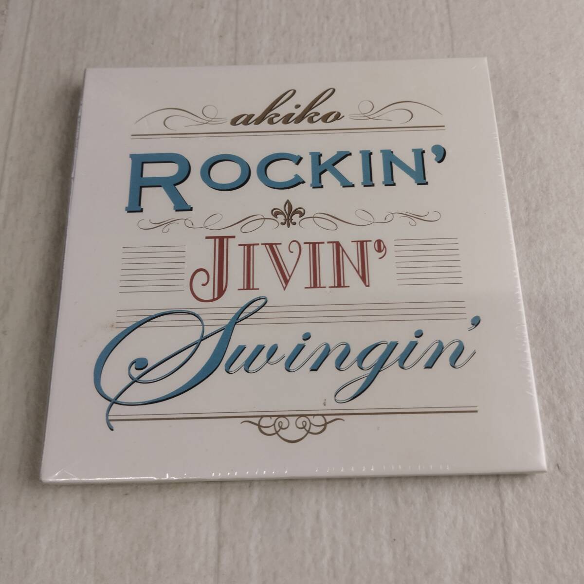 1MC17 未開封 CD akiko Rockin’ Jivin’ Swingin’