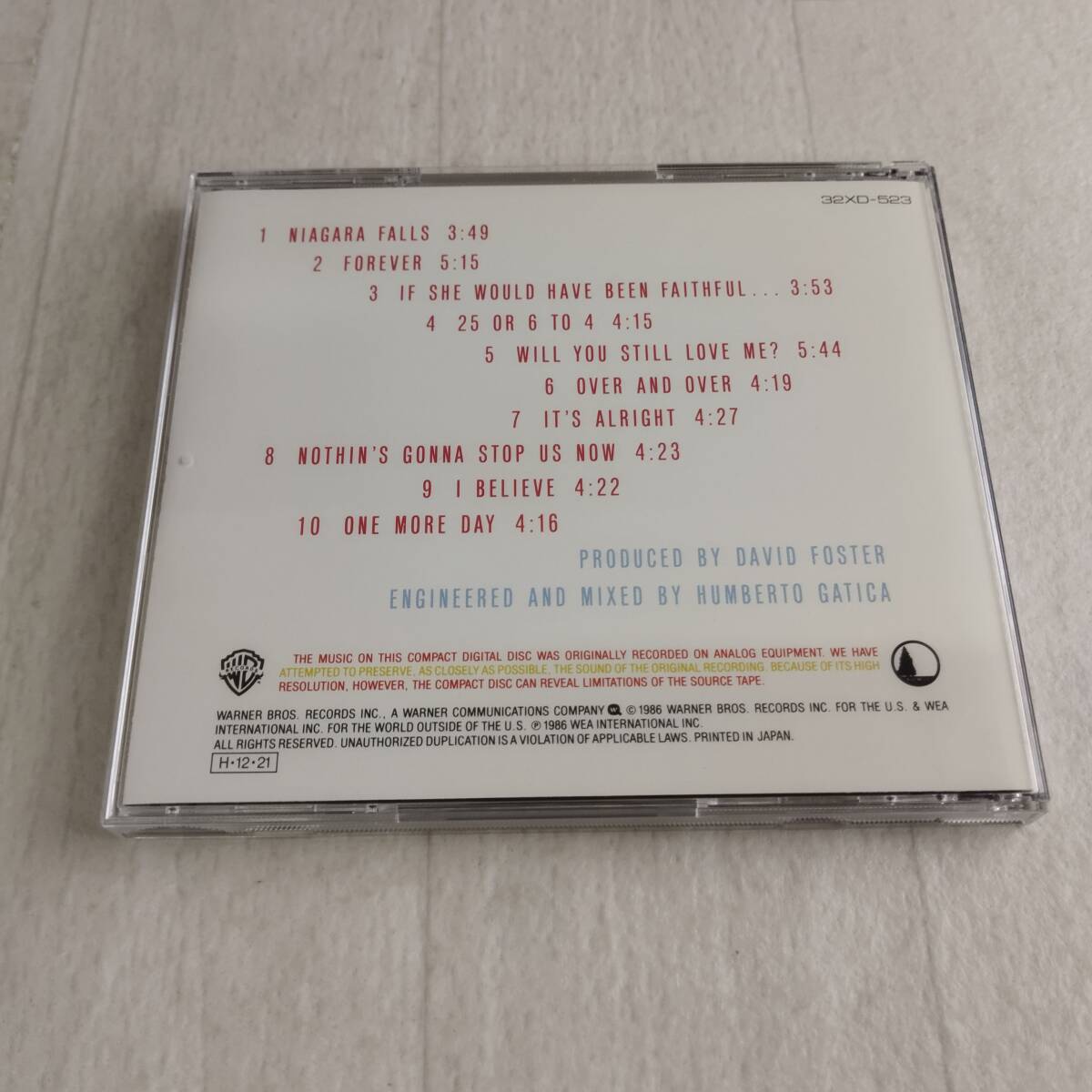 1MC17 CD シカゴ 18 