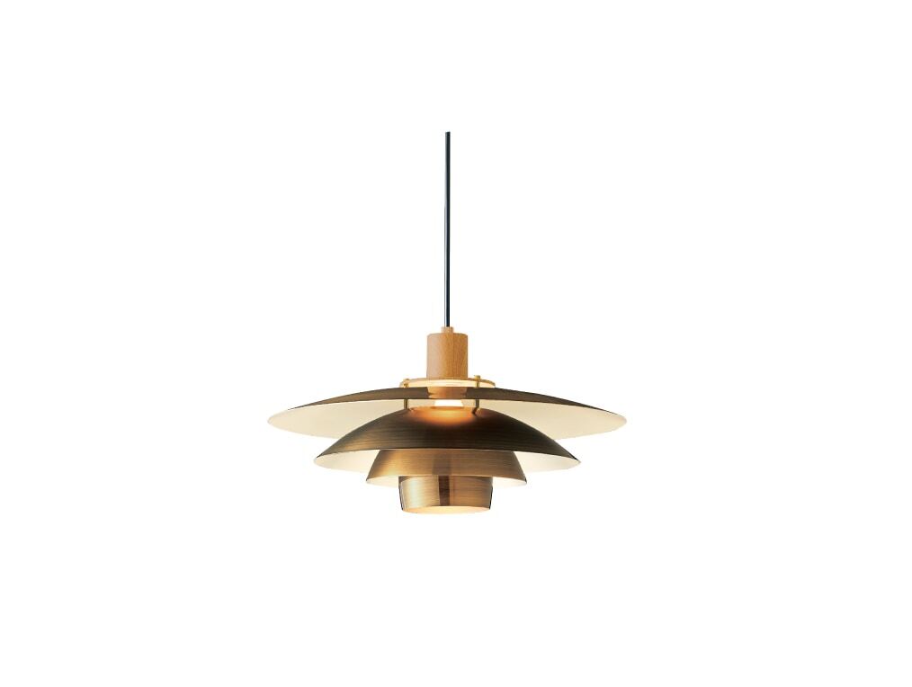 K-2-6 Mikkeli ミッケリ ペンダントライト LED電球付属 LT-3797 井照明 白熱灯 金属製シェード ゴールド色 おしゃれ カフェ