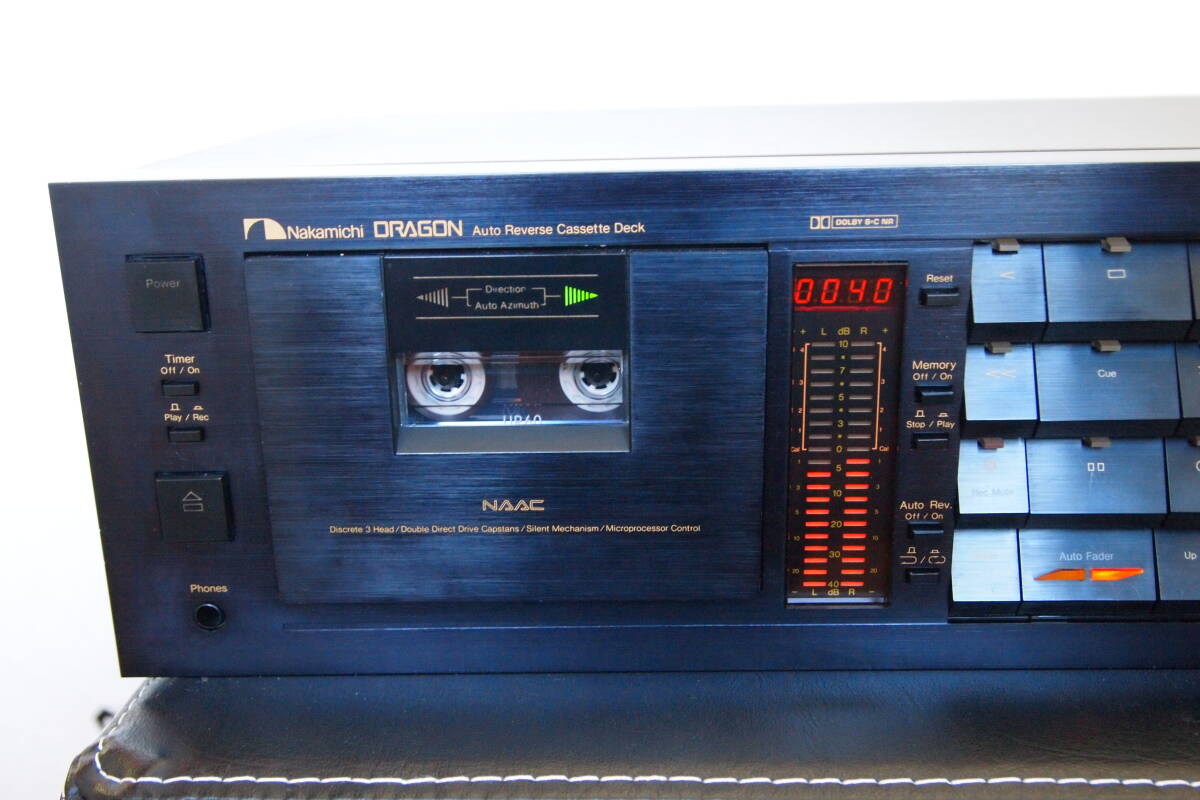 Nakamichi DRAGON 初期型カセットデッキ