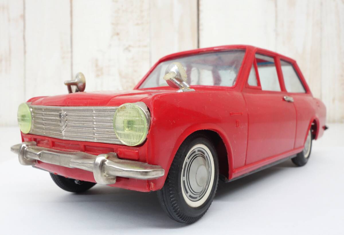 レトロコレクション　レア 　昭和レトロ　当時物玩具＊野村トーイ＊DATSUN SUNNY　ダットサン　サニー ＊フリクションカー　スタイラック