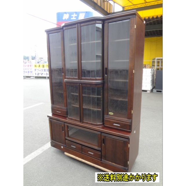 （中古）（一部地域送料無料）インテリアタナカ　食器棚　ショーケース　コレクションケース　F-SA-072-0727A