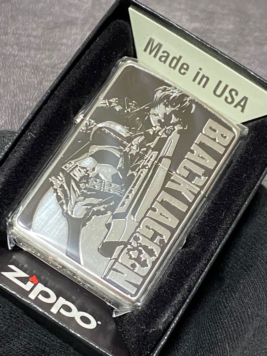 特価品 zippo ブラックラグーン レヴィ 両面デザイン 2024年製 zippo ブラックラグーン レヴィ 両面デザイン 特殊加工 希少