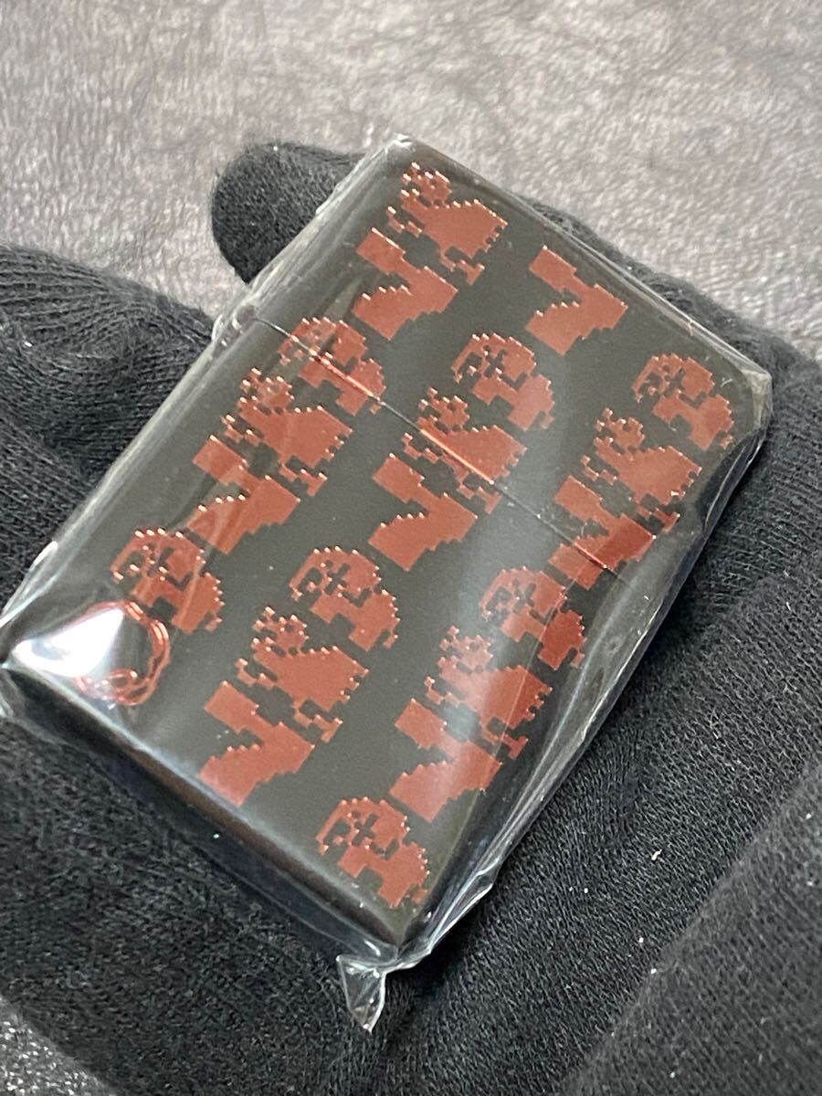 zippo 獣王 両面デザイン ブラック レッド 希少モデル 2016年 zippo 獣王 両面デザイン ブラック レッド 希少モデル 2016年