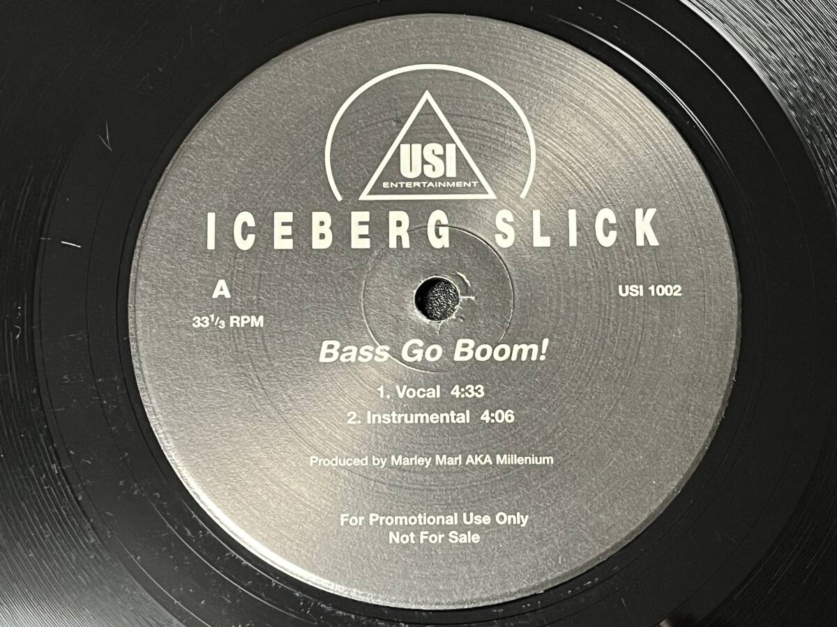 激レア!!【Iceberg Slick - Bass Go Boom!】 RARE UNDERGROUND RAP HIP HOP アングラ ドープ マイナー DJ KOCO KIYO SEIJI S-KY T-CONTSU
