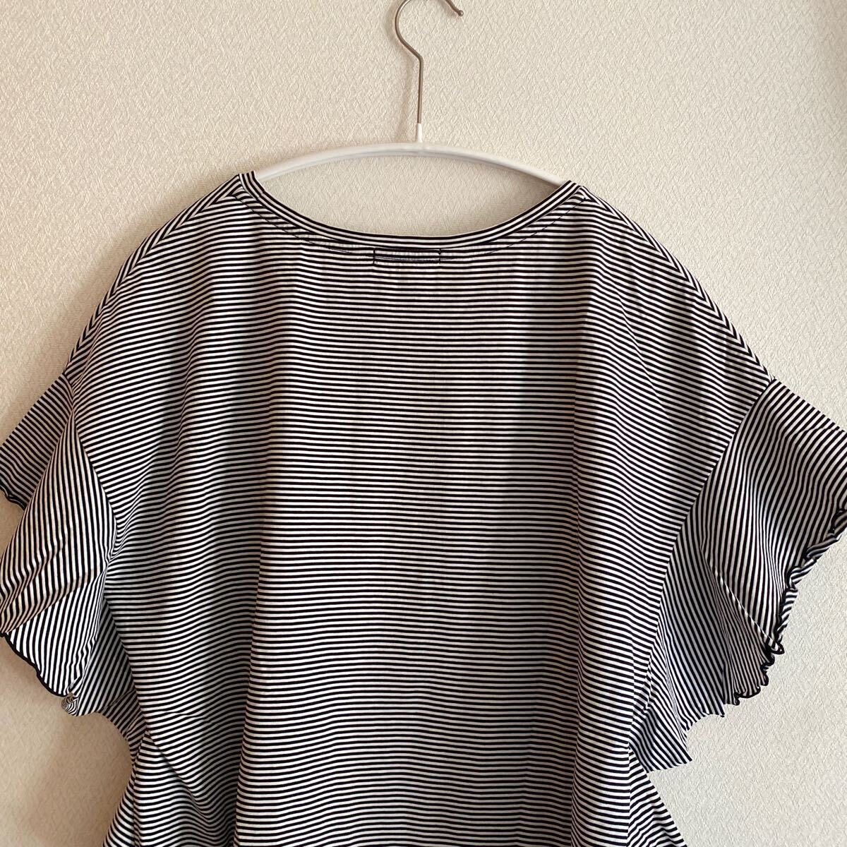 liflati Ships liflattie shipslif Latte . Ships tops cut and sewn тянуть over футболка женский окантовка чёрный белый 