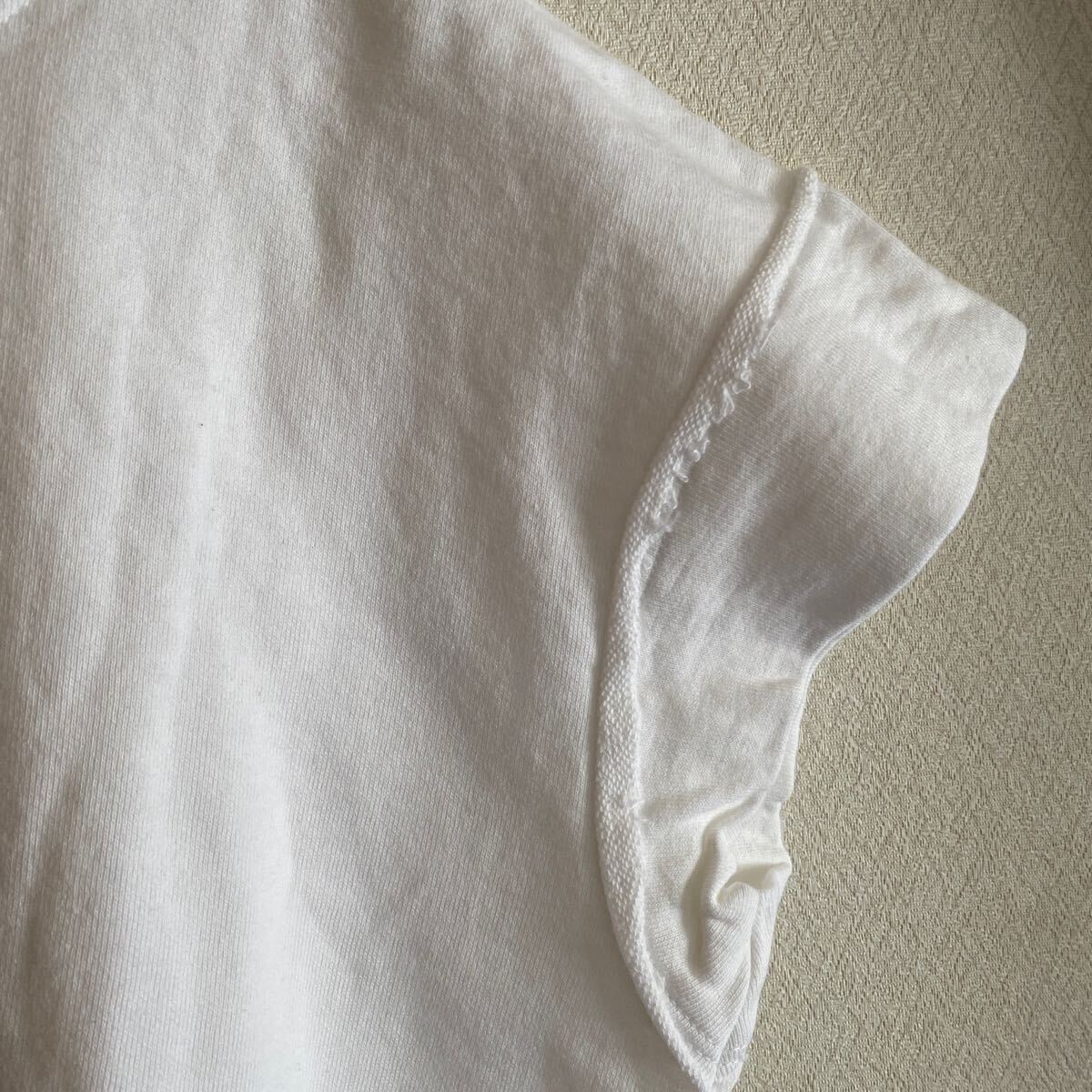  новый товар каркас tops cut and sewn тянуть over тренировочный короткий рукав футболка Logo белый женский 