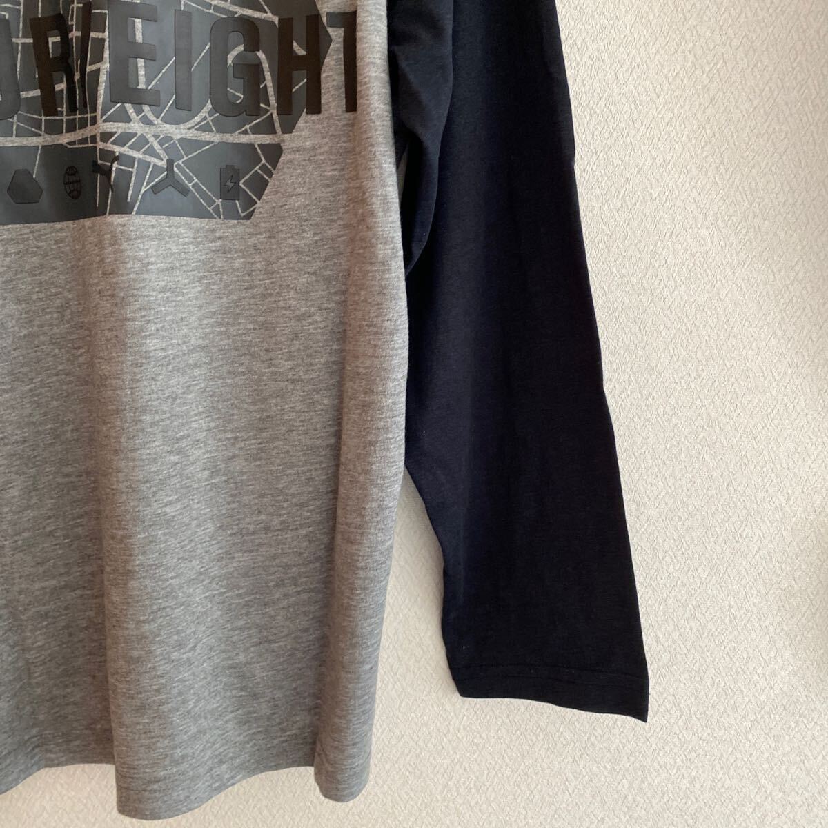 プーマ　PUMA ロンT 長袖Tシャツ　ブラック　グレー　150 ジュニア　キッズ　男の子