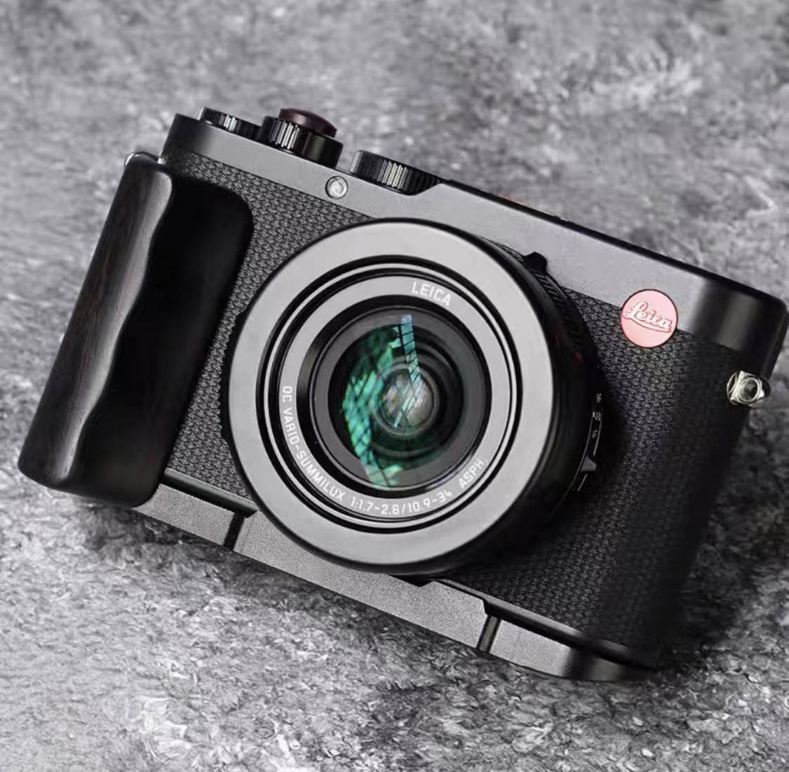LEICA ライカ DLUX8 用 ハンドグリップ (黒檀 アルミニウム LEICA ライカ DLUX8 用 ハンドグリップ (黒檀 アルミニウム