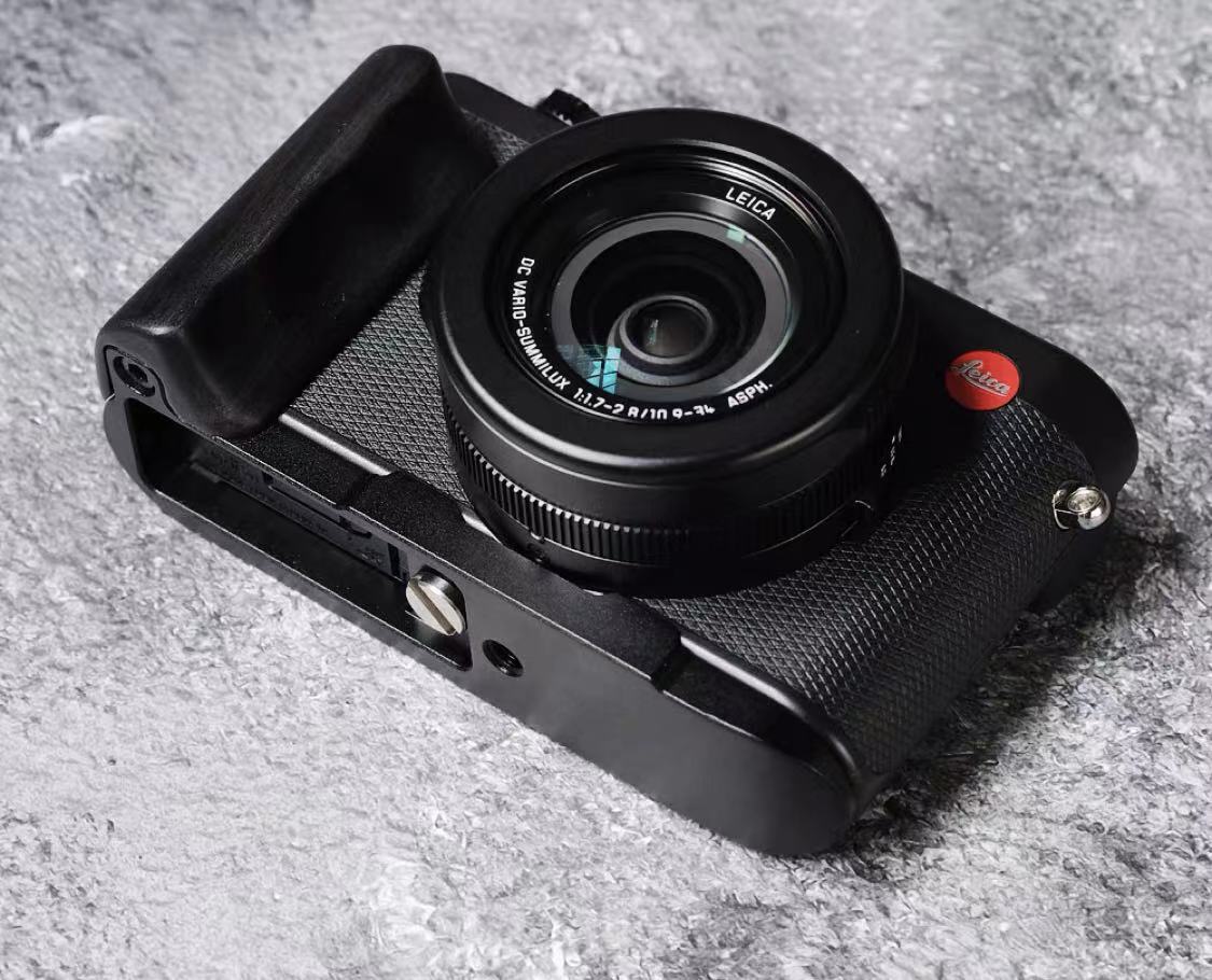 LEICA ライカ DLUX8 用 ハンドグリップ (黒檀 アルミニウム LEICA ライカ DLUX8 用 ハンドグリップ (黒檀 アルミニウム