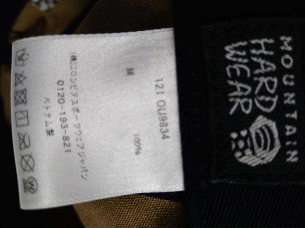 中古 マウンテンハードウェア キャップ 茶色