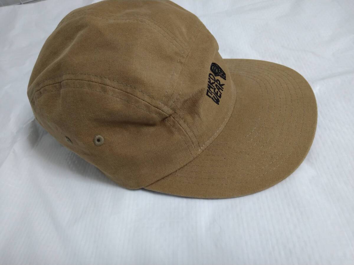中古 マウンテンハードウェア キャップ 茶色