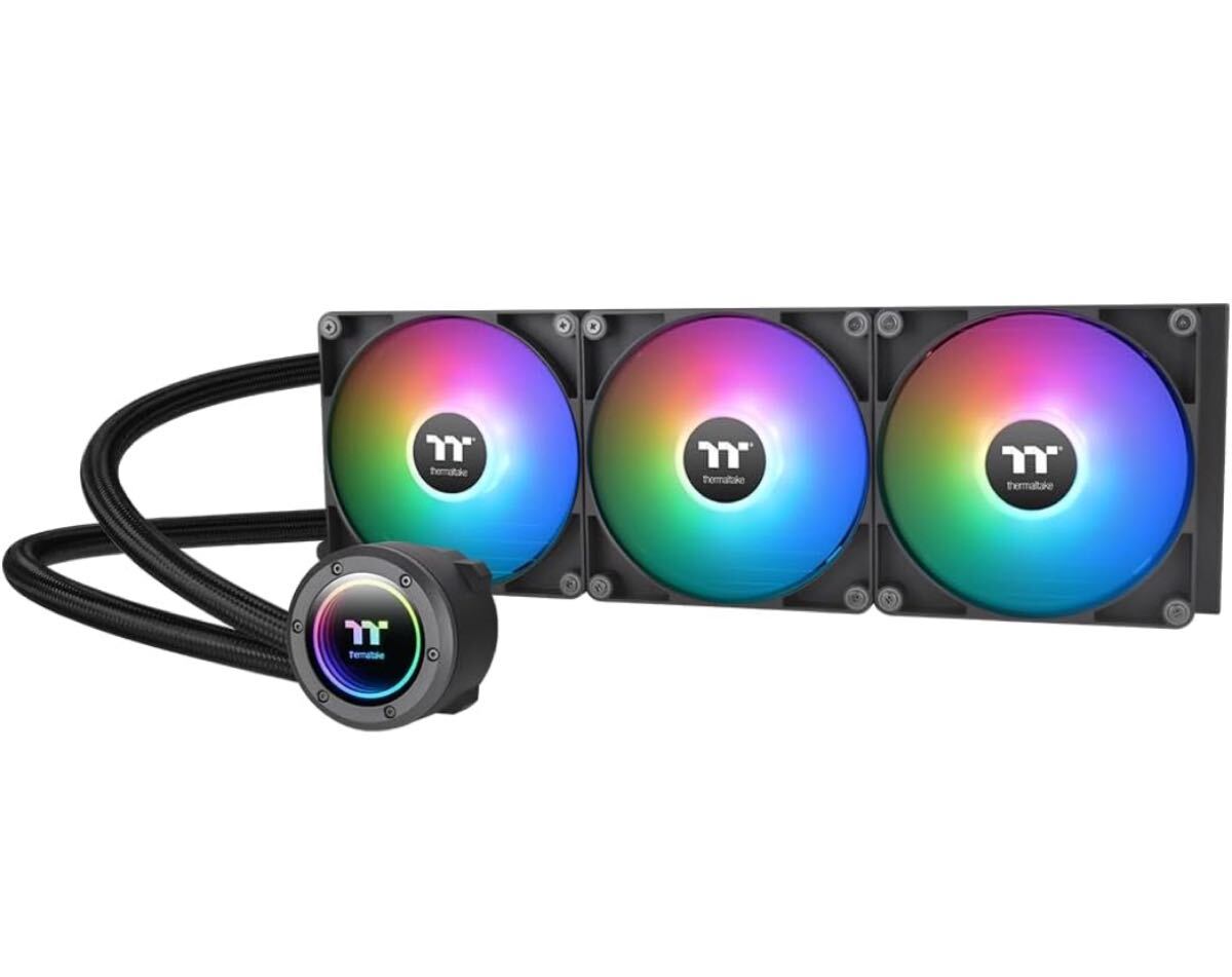 Thermaltake TH420 V2 ARGB Sync オールインワン 420mm 水冷CPUクーラー CL-W376-PL14SW-A FN2018