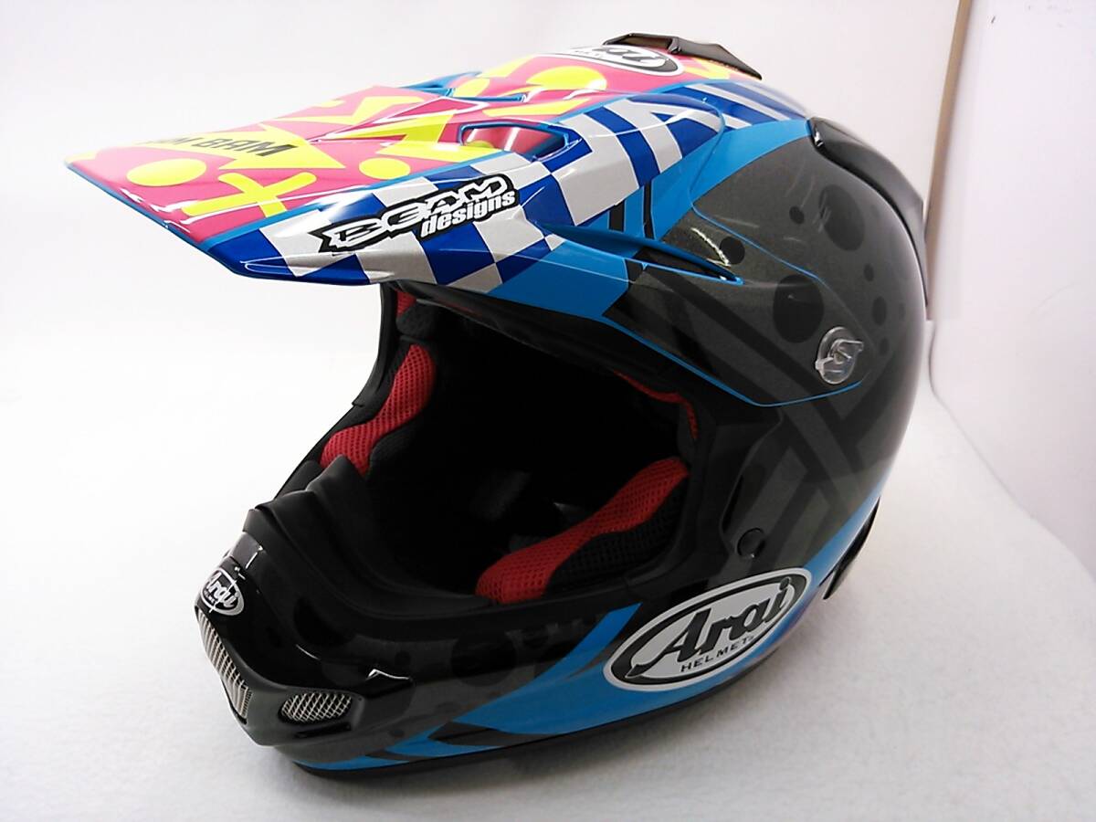 使用極わずか 美品 Arai アライ V-CROSS4 Vクロス4 BARCIA2 使用極わずか 美品 Arai アライ V-CROSS4 Vクロス4 BARCIA2