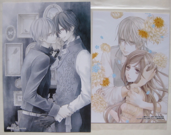 ヴァンパイア騎士 memories 10巻 特典 イラストカード ヴァンパイア騎士 memories 10巻 特典 イラストカード