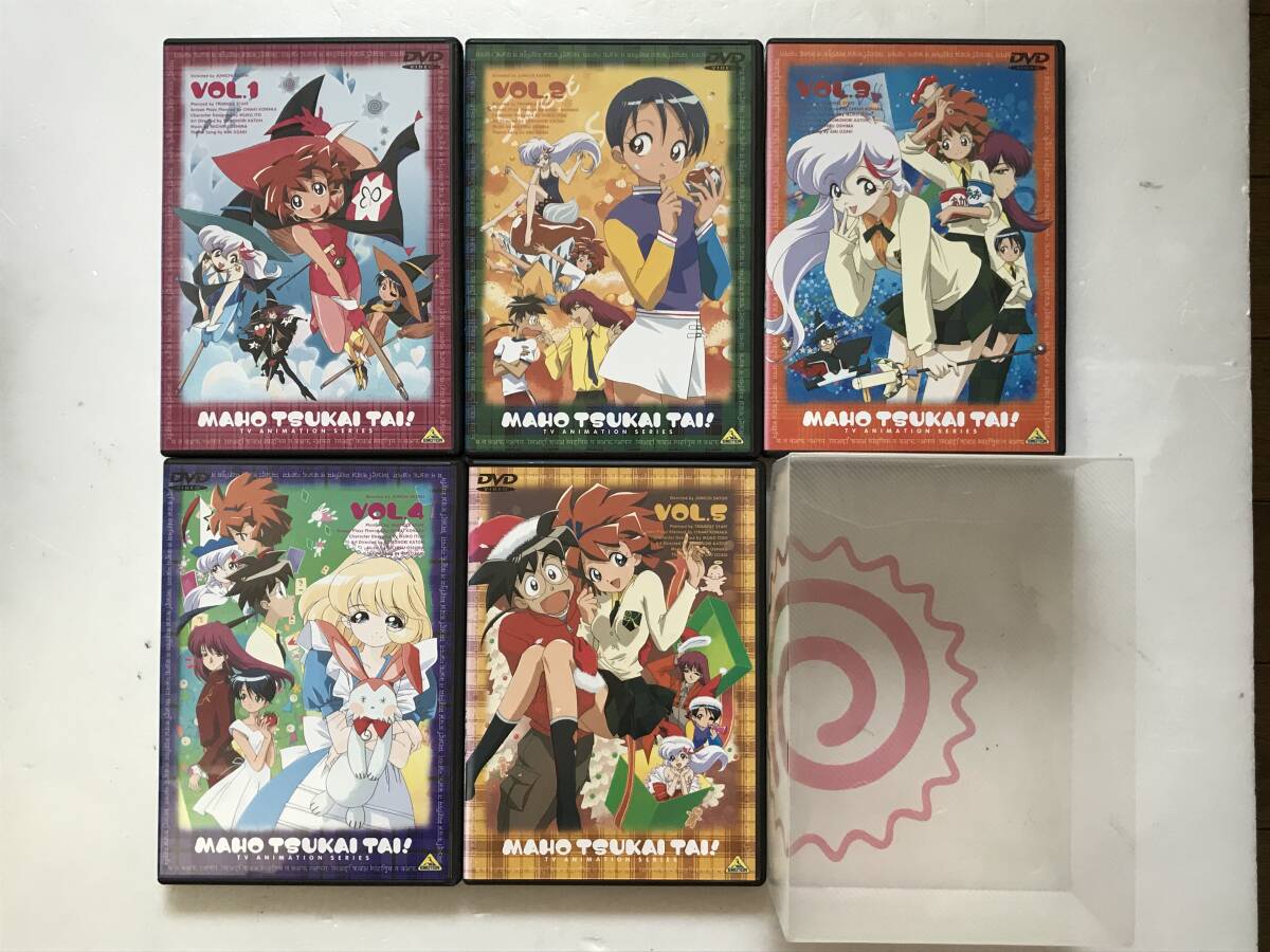 DVD『魔法使いTai!』OVAコレクション+TV版全5巻のまとめ☆佐藤 DVD『魔法使いTai!』OVAコレクション+TV版全5巻のまとめ☆佐藤