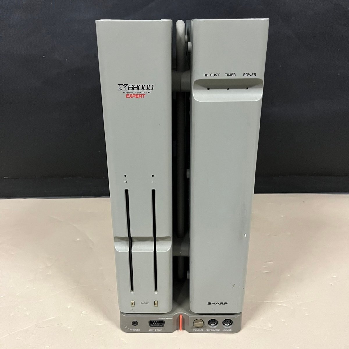 SHARP 洗い落とせる X68000 EXPERT CZ-602C 本体 SHARP 洗い落とせる X68000 EXPERT CZ-602C 本体