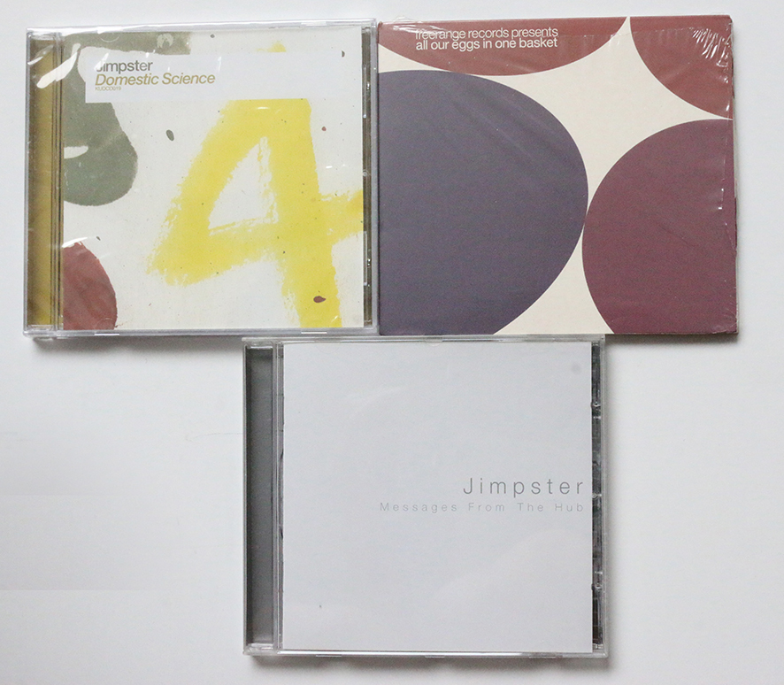 Jimpster / Freerange Records / Messages From The Hub / Domestic Science / All Our Eggs In One Basket CD　3枚セット（未聴版）