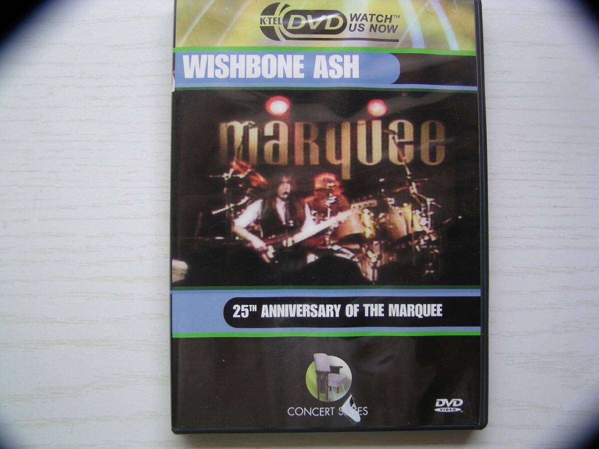★WISHBONE ASHウィッシュボーン　アッシュ25th Anniversary Of The Marquee　輸入版ＤＶＤ中古品・2点以上落札で送料無料！