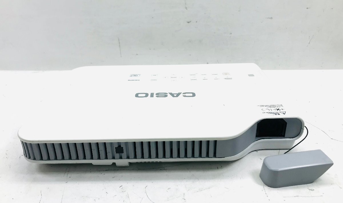 ★中古動作品　CASIO XJ-A257・小型プロジェクター［ランプ使用時間：1h］HDMI対応・